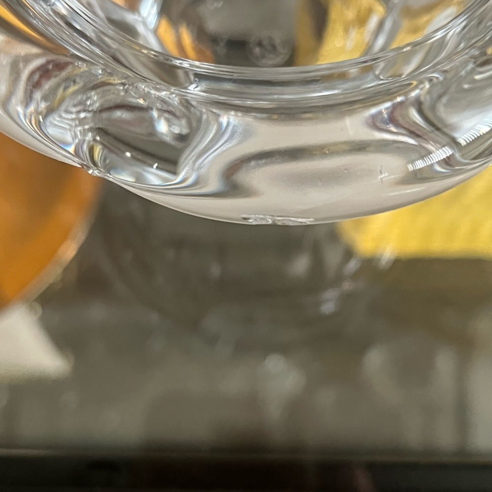 Baccarat shell paperweight and Baccarat candy dish 💎💎💎💎💎 - Picture 12 of 12